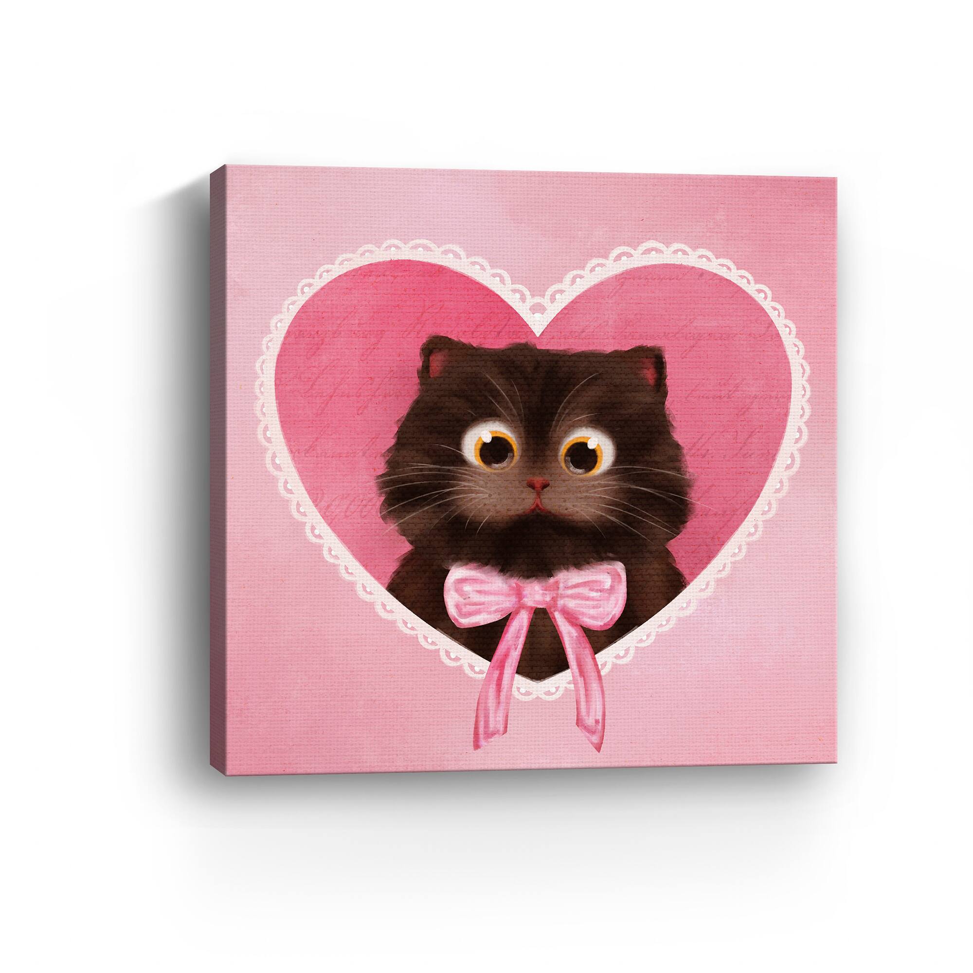 Meow Love II Canvas Giclée Art